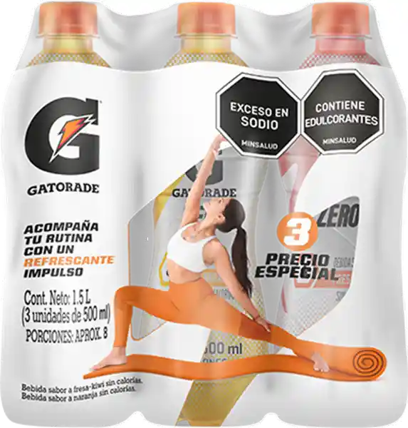 Gatorade Pack Bebida Zero
