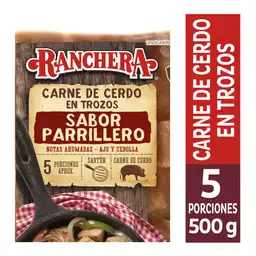 Ranchera Carne de Cerdo en Trozo con Ajo y Cebolla