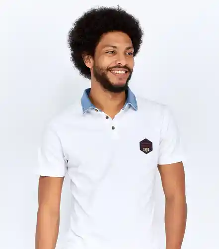 Unser Camiseta Polo Blanco Talla M 822391