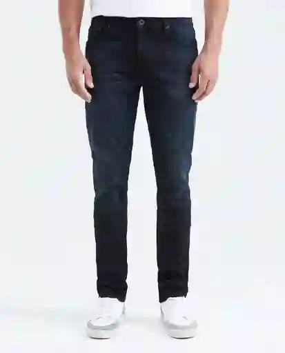 Jean Slim Fit - Famous Azul Dark Ultraoscuro T 30/32 Chevignon