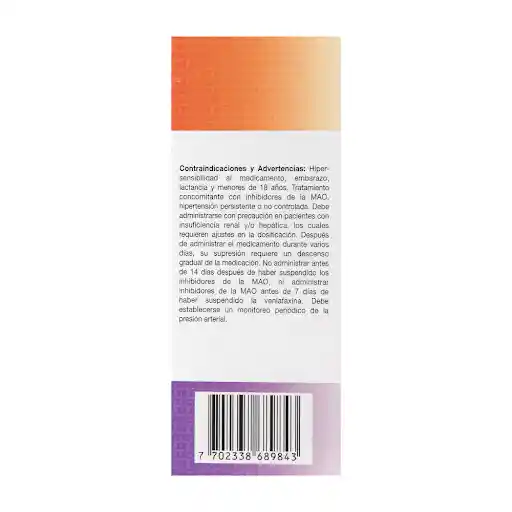 Efexor XR Cápsulas (37.5 mg)