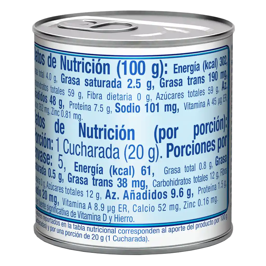 Leche condensada LA LECHERA en lata x 100g