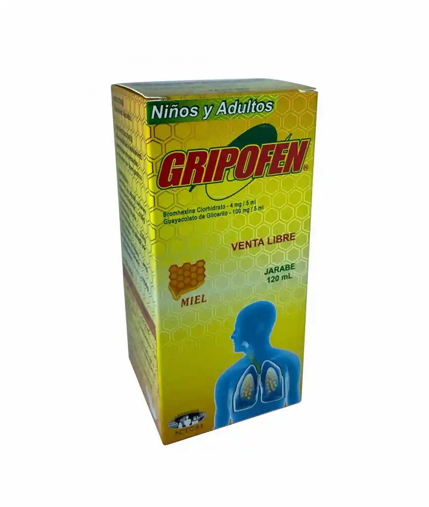 Gripofen Jarabe con Sabor a Miel (4 mg / 100 mg)