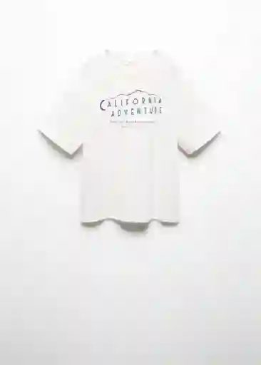 Camiseta Adventur Off-White Talla 10 Niño Mango