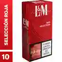 L&M Selección Roja x 10 Cigarrillos