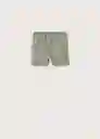 Bermudas Crowe Khaki Talla 72 Niños Mango