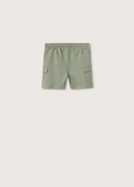 Bermudas Crowe Khaki Talla 72 Niños Mango