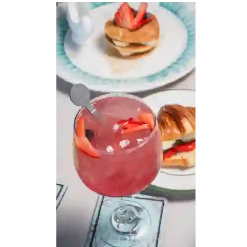 Sodas de Frutos Rojos