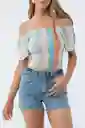Blusa Enresortada Ally Mujer
