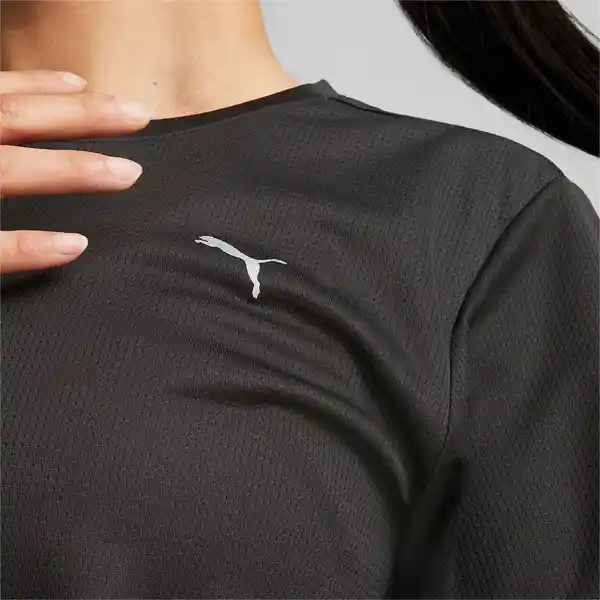 Puma Camiseta Run Favorite Ss Tee W Para Mujer Negro Talla L