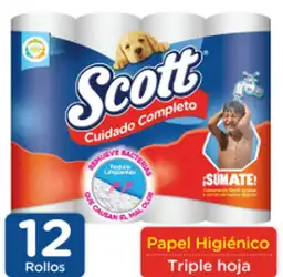 Scott Papel Higiénico Triple Hoja