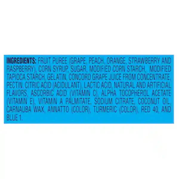 Welch's Pasaboca de Frutas Mixtas