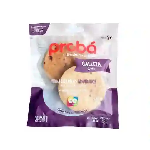 Galleta de Arroz y Arandanos - Probá