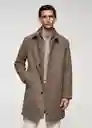 Abrigo Station Topo Talla XXL Hombre Mango
