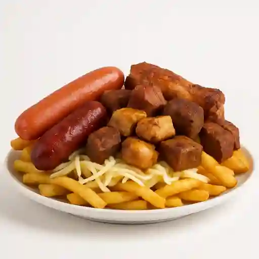 Salchipapa Salchicorralcimo para 2 Persn