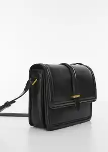 Bolso P Iván Negro Mujer Mango