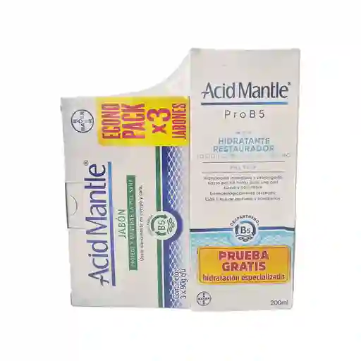 Acid Mantle Jabón Provitaminas + Loción Corporal