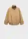 Chamarra Parka Way Camel Talla XL Mujer Mango