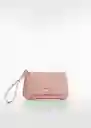 Monedero G Nil Rosa Light Talla 99 Mujer Mango