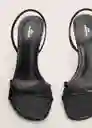 Sandalias Mika Negro Talla 39 Mujer Mango