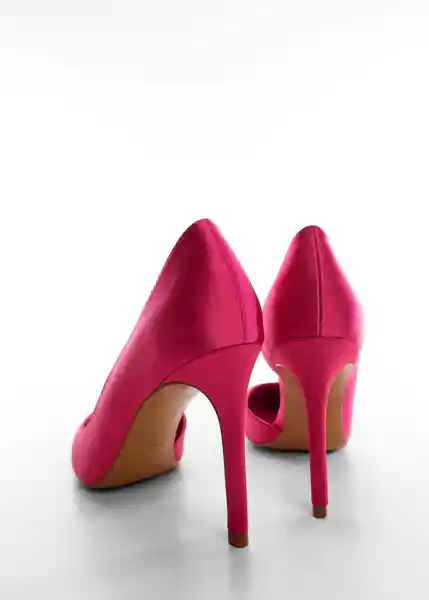 Zapatos Audrey 42 Fucsia Talla 40 Mujer Mango