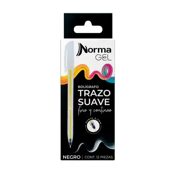 Norma Boligrafo Color Negro