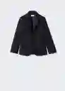 Chaqueta Ralf Negro Talla 12 Niños Mango