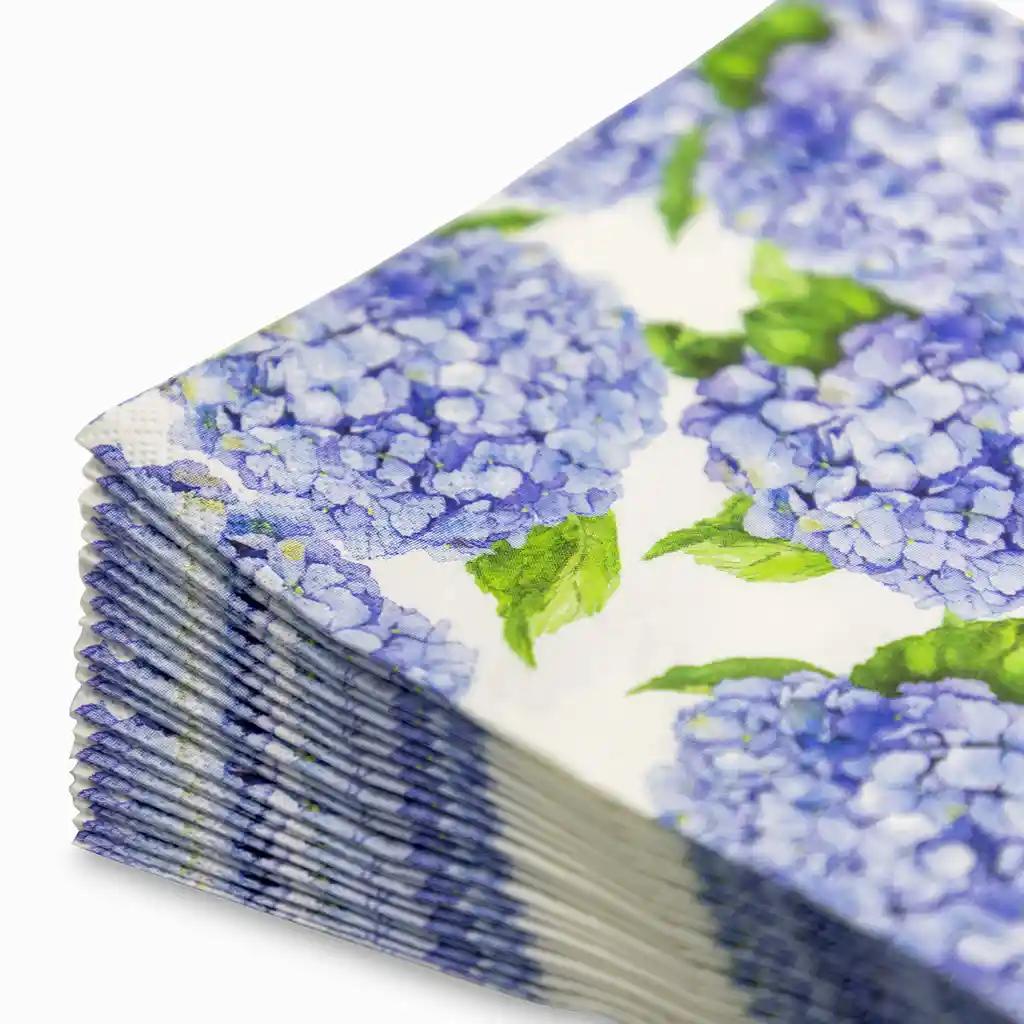 Servilleta Hortensia Morada Ambiente Gourmet