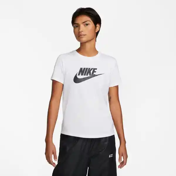 Nike Camiseta W Nsw Tee Essntl Icn Ftra Blanco L Ref: DX7906-100