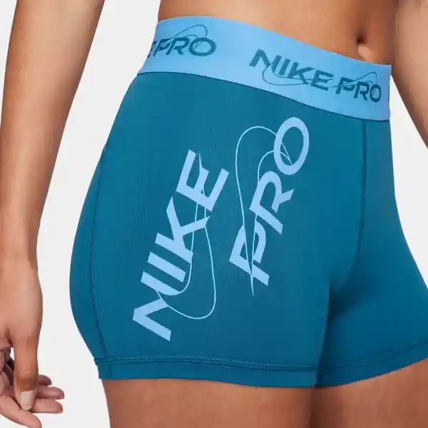 Nike Short W Np Df mr Grx 3In Mujer Azul T.L Ref: FB5448-457