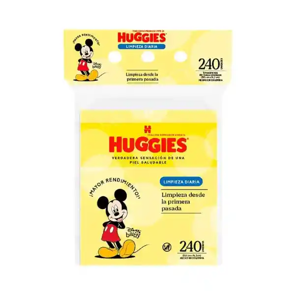 Huggies Toallita Húmedas Limpieza Diaria