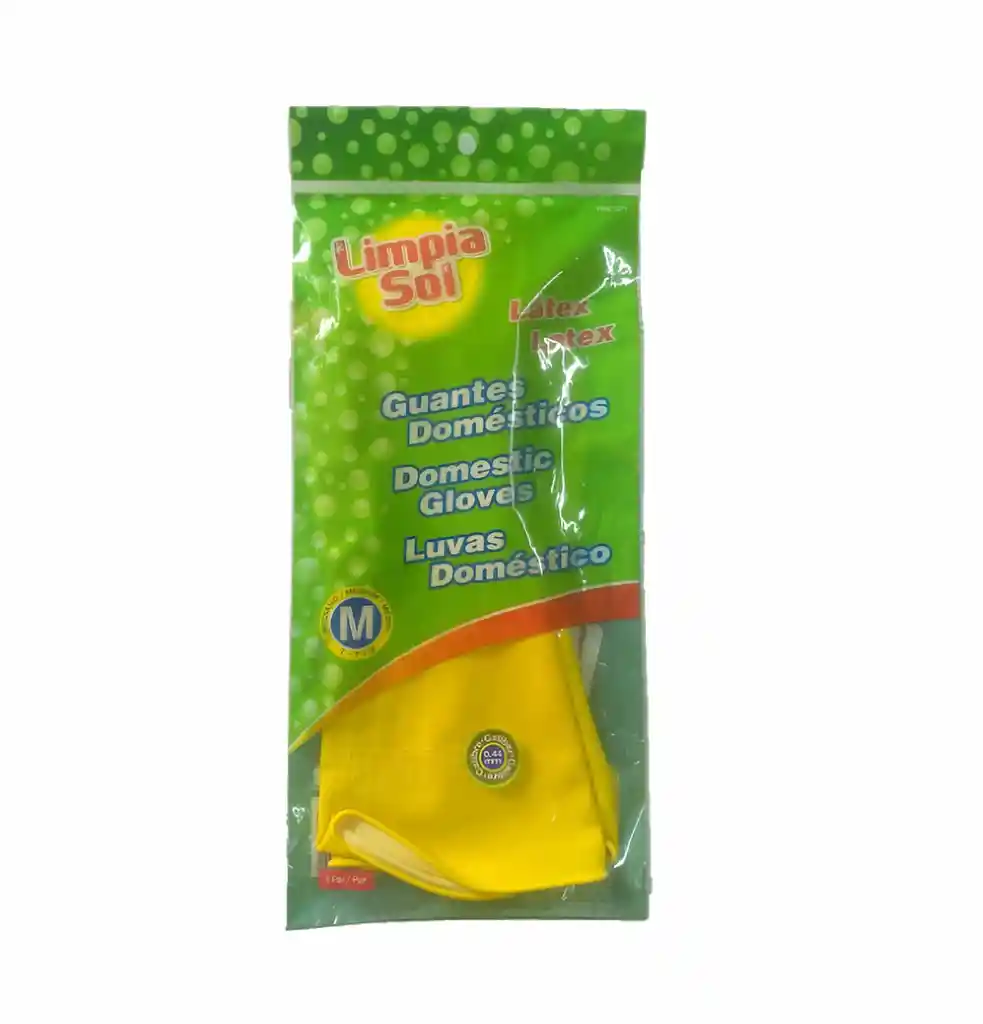 Limpia Sol Guantes De Latex