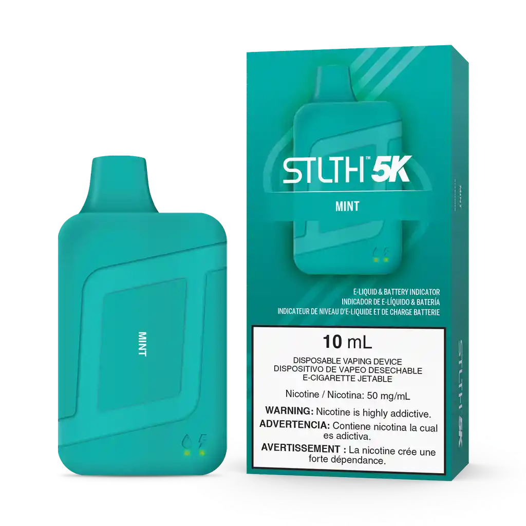 Stlth 5K Vaporizador Desechable Mint