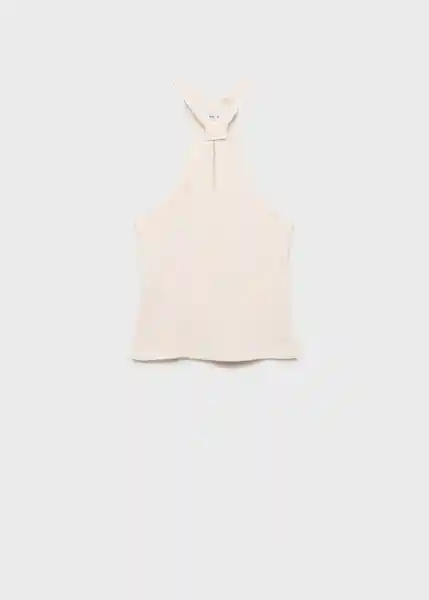 Top Wannabe Crudo Talla S Mujer Mango