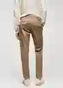 Pantalón Cargo Topo Talla 46 Hombre Mango