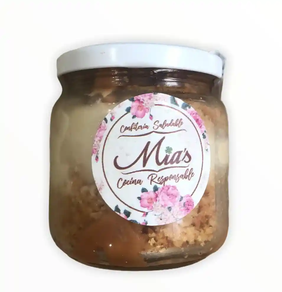 Mias Postre Mini Bolo Sabor Vainilla Cacao y Arequipe