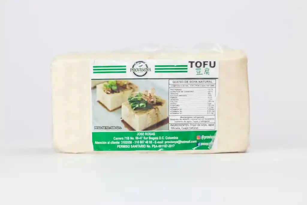 Tofu Queso de Soya Natural