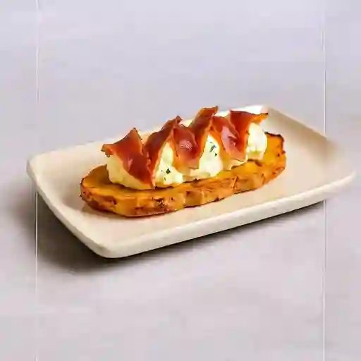 Con panceta acevichada