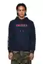 Diesel Buzo S-Girk-Hood-K10 Azul Talla L