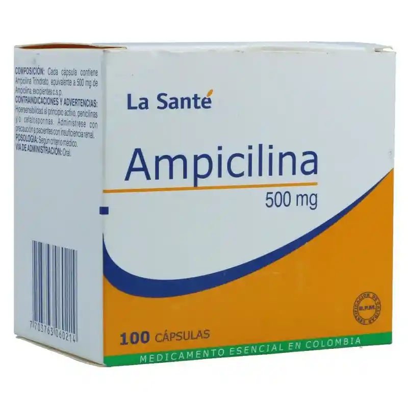 Genfar Ampicilina (500 mg)