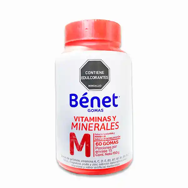 GOMAS MULTIVITAMINAS 60 UNIDADES