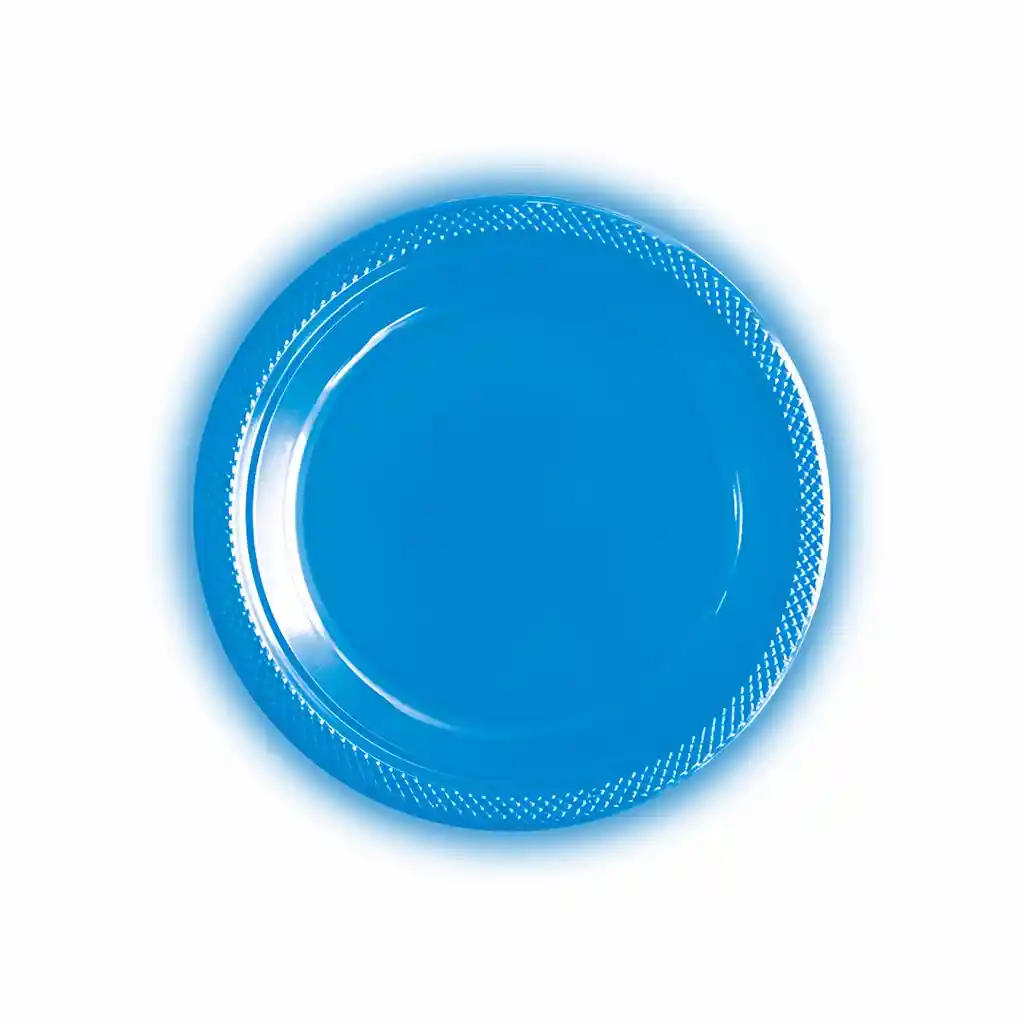 Sempertex Plato 6 Neon Azul 1 Und