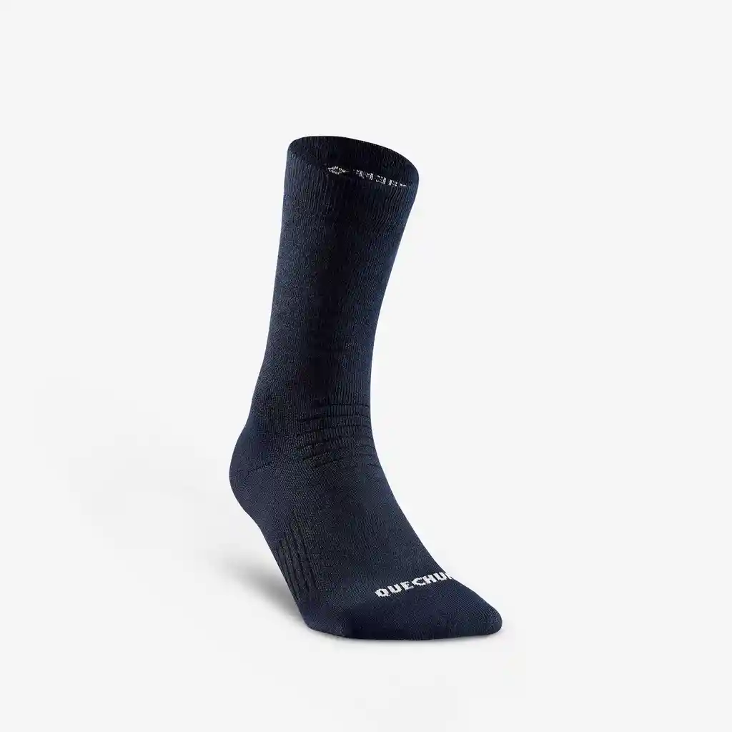 Medias de Senderismo Invierno Unisex Sh100 Mid Azul
