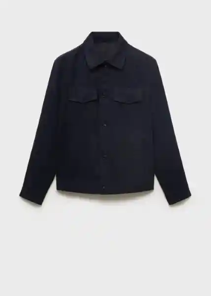 Chaqueta Egan Navy Talla M Hombre Mango