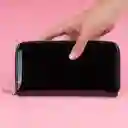 Cartera Larga Para Mujer Tipo Charol Negro Miniso