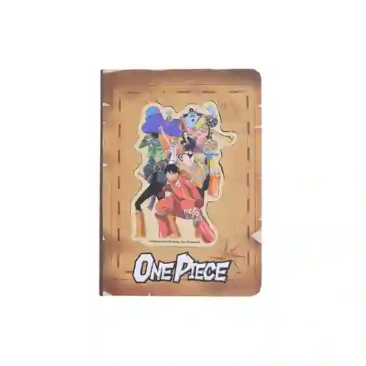 Cuaderno de Tapa Dura a 80 Hojas Serie One Piece Miniso