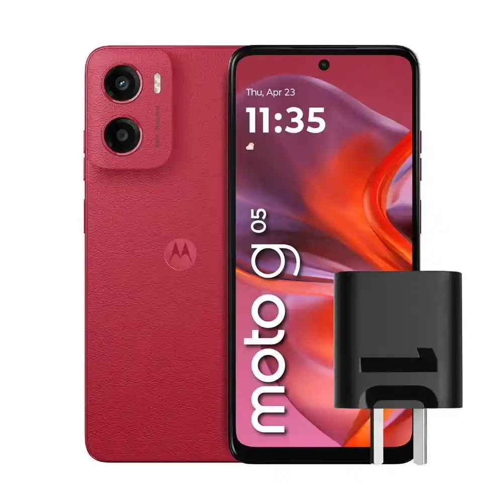 Celular Motorola G05 128 Gb 4 Gb Ram Rojo