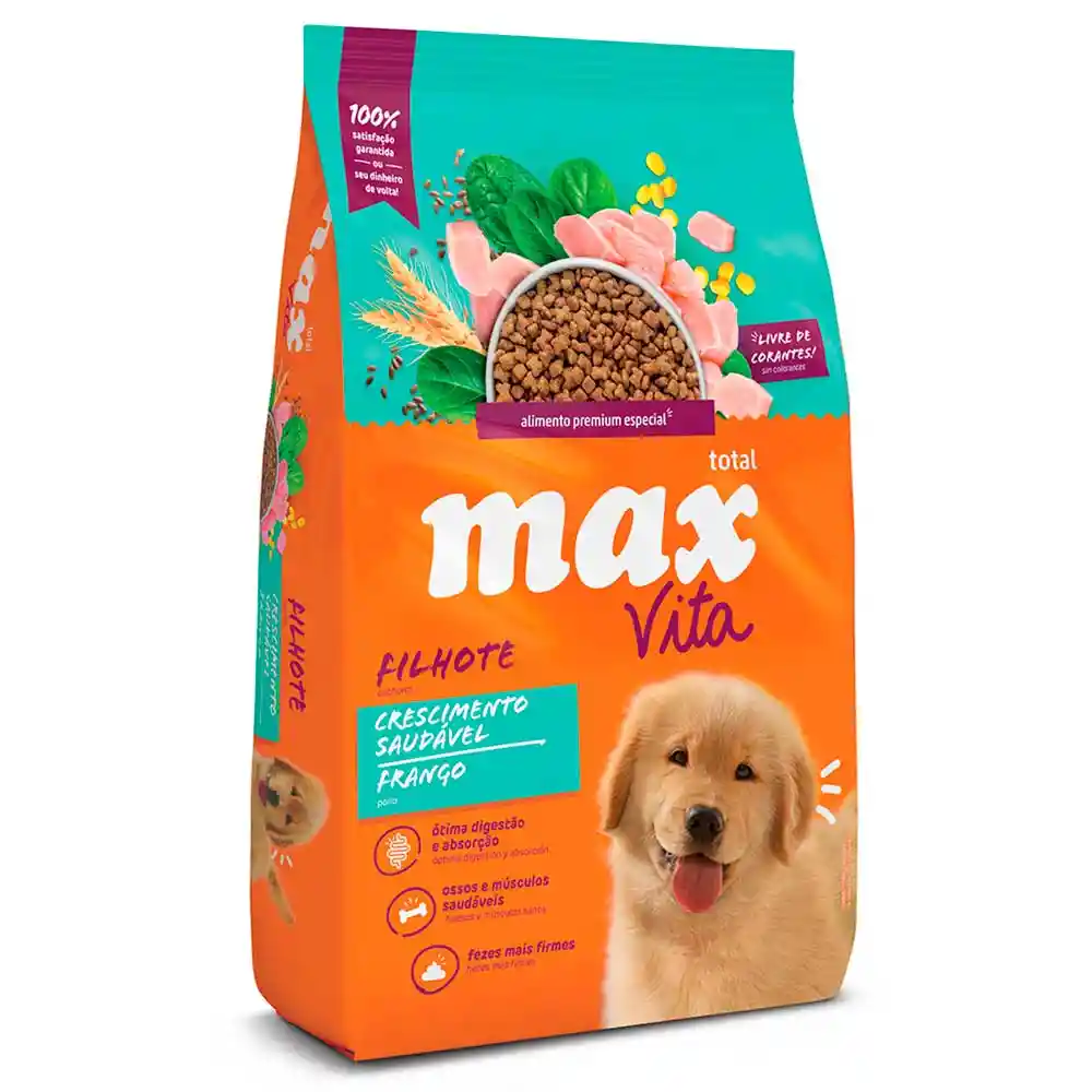 Alimento Max Vita Cachorro Crecimiento Saludable Pollo