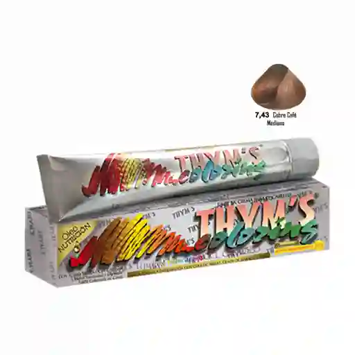 THYMS Tinte Cobre Cafe Mediano No. 7.43 60 G