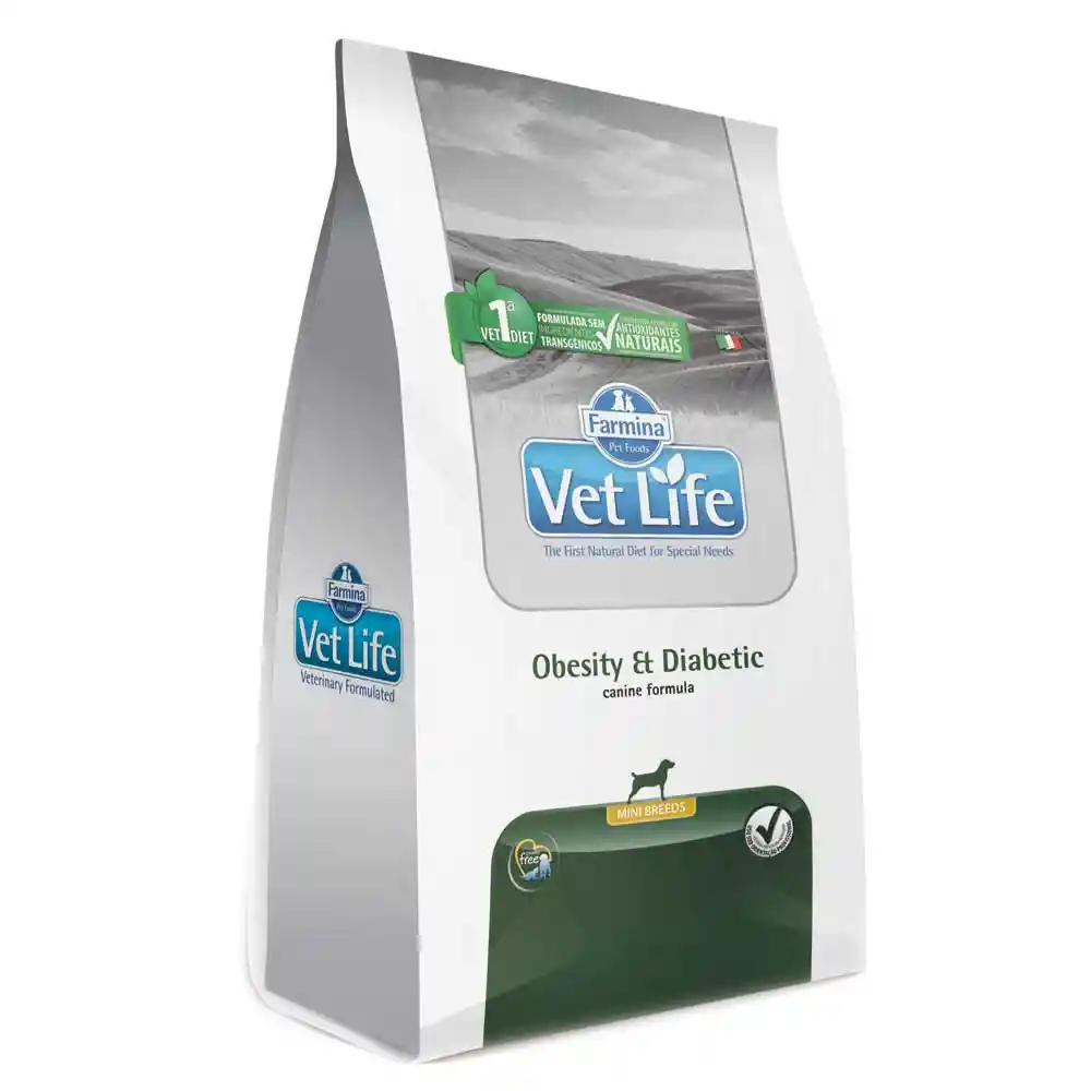 Vet Life Alimento para Perros con Obesidad y Diabetes